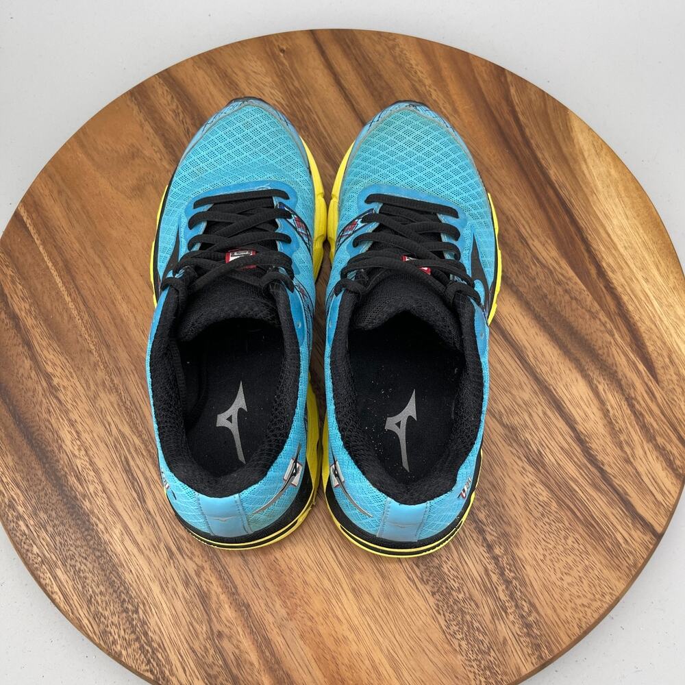 Mizuno Wave Inspire 10 Shoes Womens Size 8.5 Blue Running Comfort Walking Gym - Picture 5 of 9